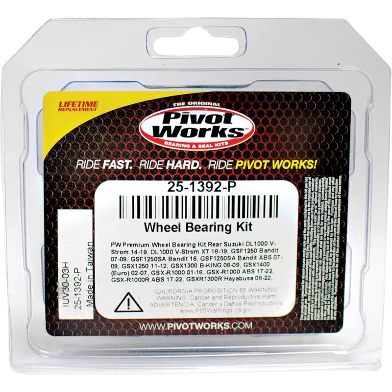 Pivot Works Pw Premium Wheel Bearing 25-1392-P 25-1392-P Photo - Primary