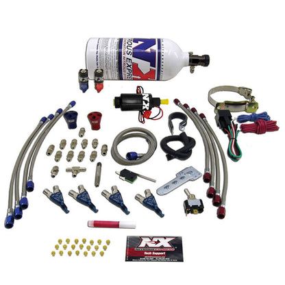 Nitrous Express 4 Cyl Piranha Nitrous Kit (For EFI Applications) w/2lb Bottle 60007P 60007P Photo - Primary