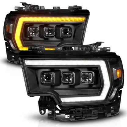 ANZO 19-24 RAM 2500/3500 Z-Series Full LED Proj Headlights DRL/Init/SeqSig - Pass. Side ONLY 111601X-R 111601X-R User 1