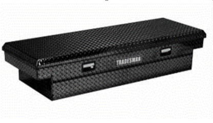 Tradesman Aluminum Economy Cross Bed Truck Tool Box (60in./Front Opening) - Black 7111002 7111002 User 1
