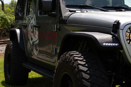 Fishbone Offroad 2018+ Jeep Wrangler JL Rear Fenders Elite Aluminum FB33195R FB33195R Photo - lifestyle view