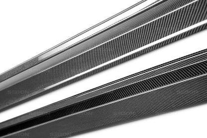 Seibon OEM Side Skirts Subaru Sti Hatchback Only 2008-2010 SS0809SBIMPSTI-OE Photo - Primary