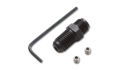 Vibrant Oil Restrictor Fitting Kit; Size: -4AN x 1/8" NPT, with 2 S.S.Jets 10289 Photo - Primary