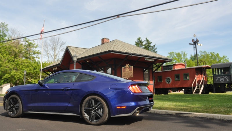 Corsa Performance 15-16 Ford Mustang EcoBoost 2.3T Sport 3in Cat-Back Dual Rear 14343 Photo - Mounted
