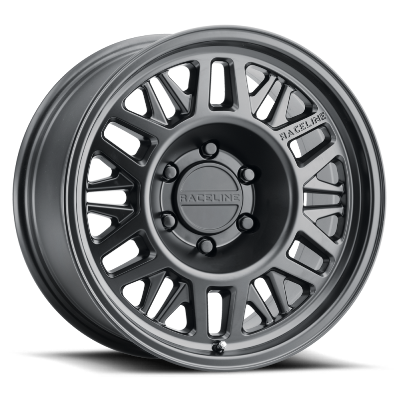 Raceline 451B Ryno 17x8.5in / 5x127 BP / 0mm Offset / 78.1mm Bore - Satin Black Wheel 451B-78550-00 451B-78550-00 Photo - Primary