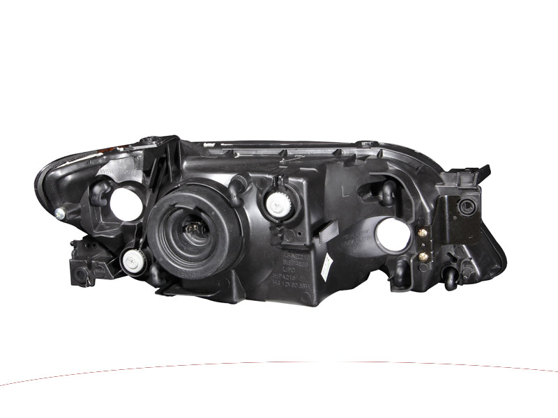 Anzo 2001-2003 Mazda Protege Crystal Headlights Black 121107 Photo - Unmounted