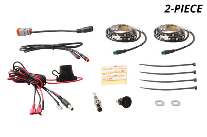 Diode Dynamics RGBW Engine Bay Strip Kit 4pc Multicolor DD0444 DD0444 User 7