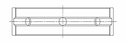 ACL Toyota ZGR-FE V6 Lotus Evora Exige Standard Size High Performance Main Bearing Set 4M8468H-STD 4M8468H-STD Technical Drawing