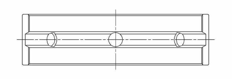 ACL Toyota ZGR-FE V6 Lotus Evora Exige Std High Performance W/ Xtra Oil Clearance Main Bearing Set 4M8468HX-STD 4M8468HX-STD Technical Drawing