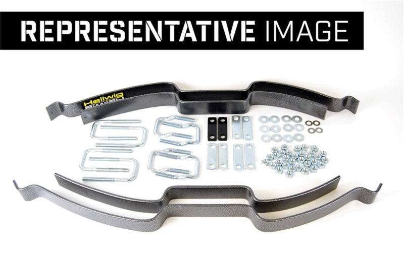 Hellwig 03-18 Ford E-450 SD Load Pro- To 3500lb Constant Rate Level LC Helper Spring w/11 Leaf Stack 9645 9645 Photo - Primary