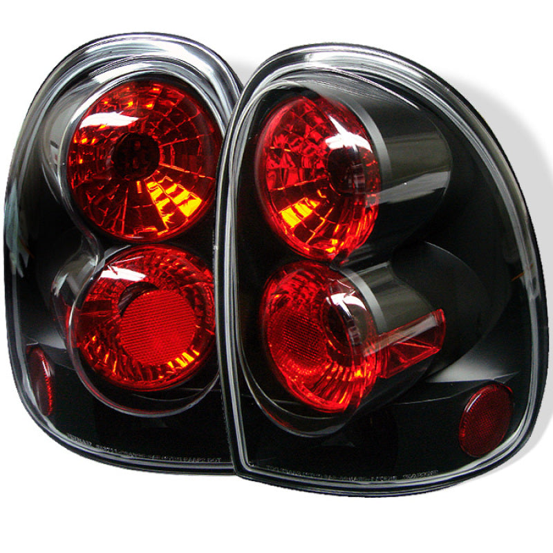 Spyder Dodge Caravan/Grand Caravan 96-00Euro Style Tail Lights Black ALT-YD-DC96-BK 5002235 5002235 Photo - Primary