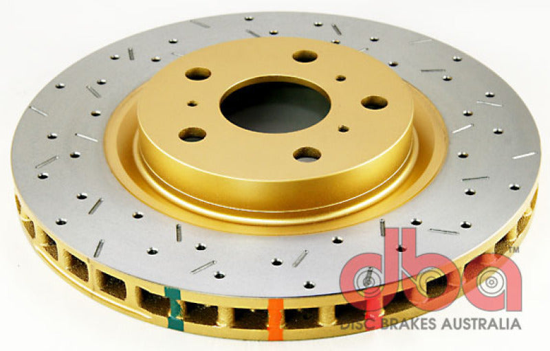DBA 09 Pontiac G8 V8 6.0L Front Drilled & Slotted 4000 Series Rotor 42028XS 42028XS Photo - Primary