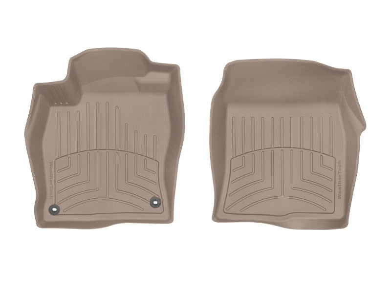 WeatherTech 2017+ Honda Civic Front FloorLiner HP - Tan 458841IM 458841IM Photo - Primary