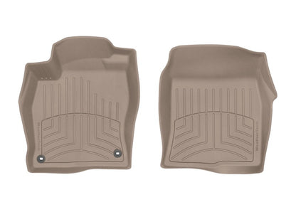 WeatherTech 2017+ Honda Civic Front FloorLiner HP - Tan 458841IM 458841IM Photo - Primary