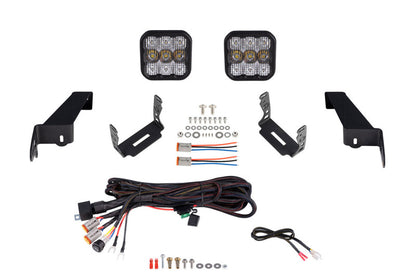 Diode Dynamics Jeep JL SS5 CrossLink Bumper Lightbar Kit Pro Combo DD7279 DD7279 Photo - Primary
