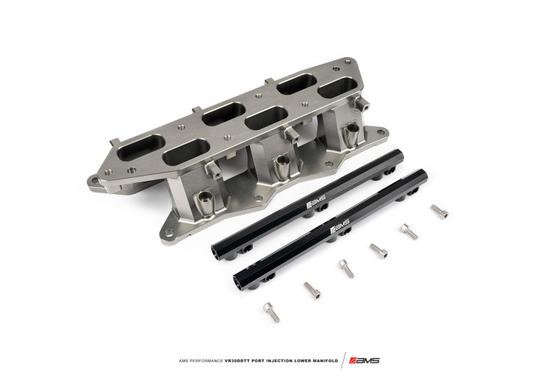 AMS Performance 2023+ Nissan Z Port Injection Lower Manifold - Gunmetal AMS.47.08.0001-2 AMS.47.08.0001-2 User 1