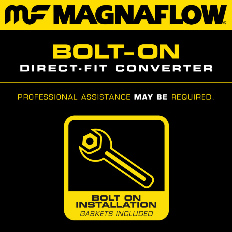 MagnaFlow OEM Grade Federal / EPA Compliant Direct-Fit Catalytic Converter 49890 Product Brochure - a specific brochure describing a Product