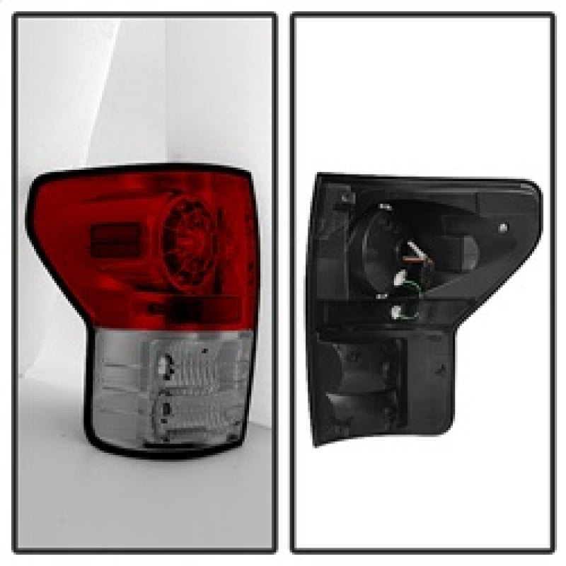 Spyder Toyota Tundra 07-13 LED Tail lights Red Clear ALT-YD-TTU07-LED-RC 5029607 5029607 Photo - Unmounted