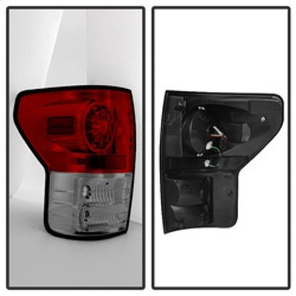 Spyder Toyota Tundra 07-13 LED Tail lights Red Clear ALT-YD-TTU07-LED-RC 5029607 5029607 Photo - Unmounted