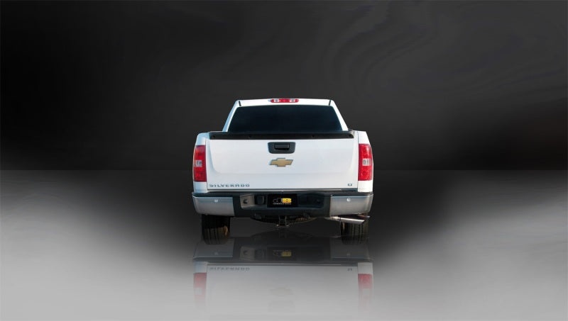 Corsa Performance 10-13 Chevrolet Silverado Ext. Cab/Std. Bed 1500 4.8L V8 Polished 24905 Photo - Mounted