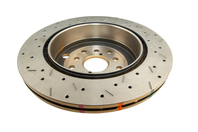 DBA 08-10 STi/2017 BRZ w/Perf. Pkg. Dual-Drilled Rear Drilled & Slotted 4000 Series Rotor 42656XS-10 42656XS-10 Photo - out of package