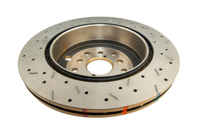 DBA 08-10 STi/2017 BRZ w/Perf. Pkg. Dual-Drilled Rear Drilled & Slotted 4000 Series Rotor 42656XS-10 42656XS-10 Photo - out of package