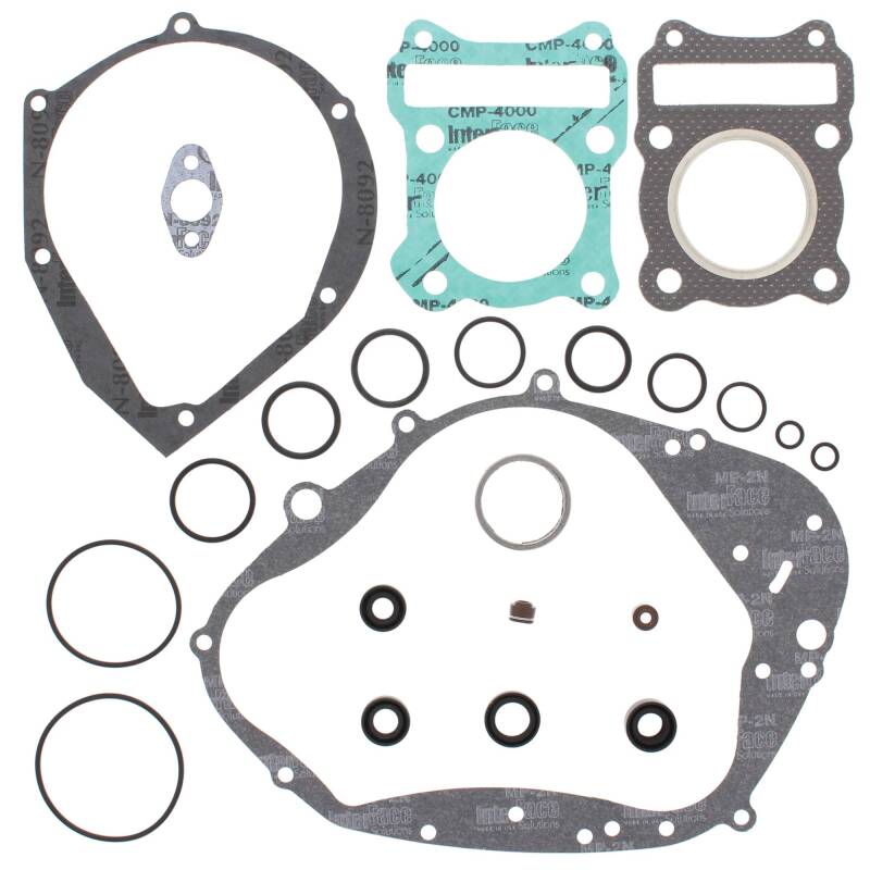 Vertex Pistons Vertex Gaskets 83-90 Suzuki DR100 Complete Gasket Kit w/ Oil Seals 811530 811530 Photo - Primary