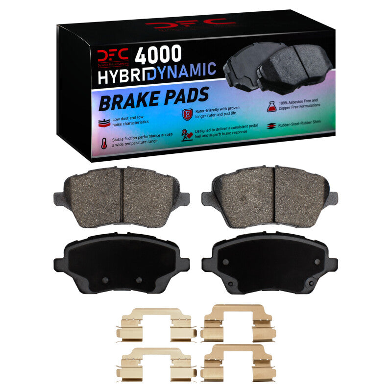 DFC DFC 4000 HybriDynamic Brake Pads Brakes, Rotors & Pads Brake Pads - OE main image