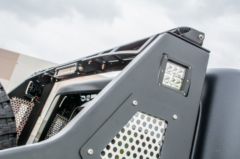 DV8 Offroad 2019+ Jeep Gladiator Bolt On Chase Rack RRGL-01 RRGL-01 Photo - Close Up