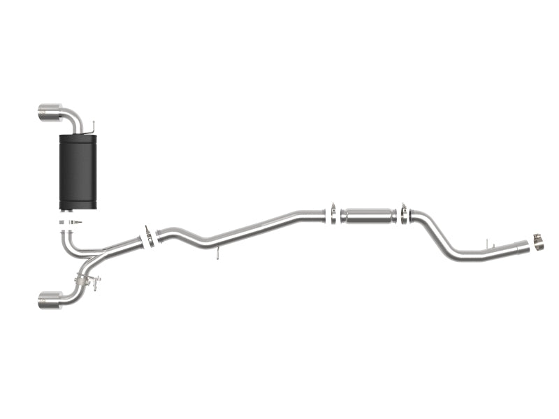 aFe POWER Takeda 2020 Toyota Supra L6-3.0L (t) 3in-2.5in 304 SS CB Exhaust Polished Tips 49-36043-P 49-36043-P Photo - Unmounted