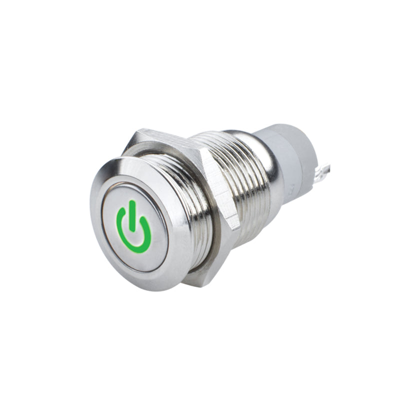 ORACLE Lighting Oracle Power Symbol On/Off Flush Mount LED Switch - Green 2057-004 2057-004 Photo - Primary