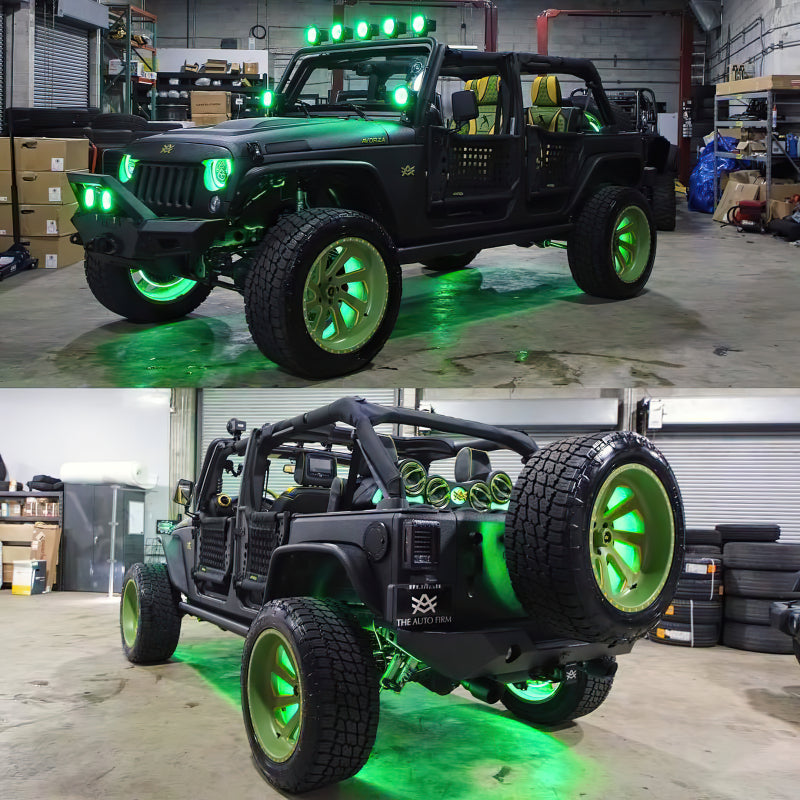 ORACLE Lighting Oracle 7in High Powered LED Headlights - Black Bezel - Dynamic - Dynamic 5769-332 5769-332 Photo - lifestyle view