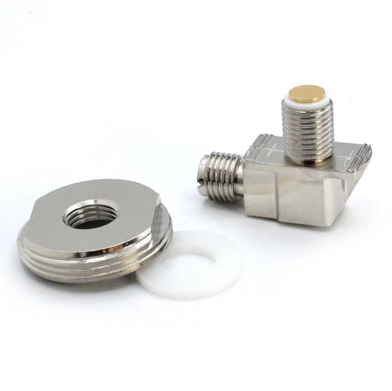 Rugged Radios NMO Bulkhead with Mini UHF Female Connector NMO-MINI-BULKHEAD NMO-MINI-BULKHEAD Photo - Primary