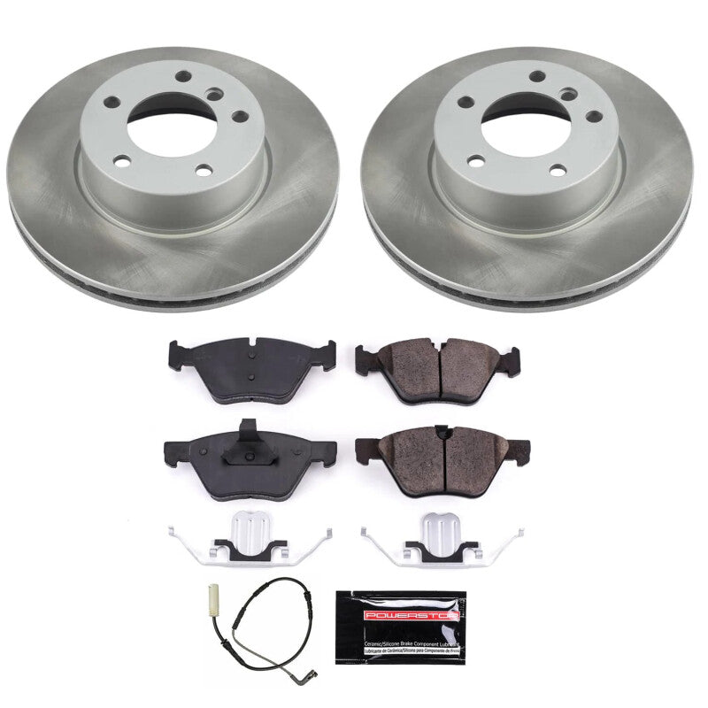 PowerStop Power Stop 2007 BMW 328xi Front Semi-Coated Rotor Kit SC4590 SC4590 Photo - Primary