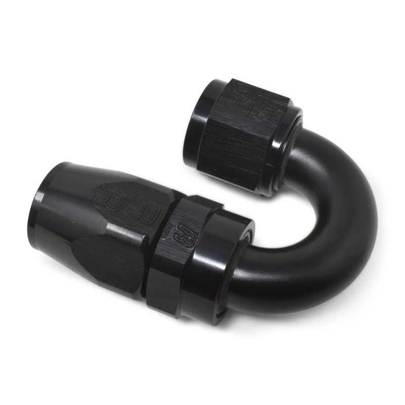 Russell Performance -12 AN Black 180 Degree Full Flow Swivel Hose End 613535 613535 Photo - out of package