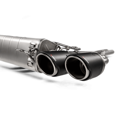 Akrapovic 2018+ Alfa Romeo Giulia Quadrifoglio Slip-On Line (Titanium) w/Titanium/Carbon Fiber Tips S-AR/TI/7H S-AR/TI/7H User 1