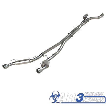 QTP 10-13 Chevrolet Camaro SS 6.2L 304SS AR3 Cat-Back Exhaust w/4.5in Tips 600111 600111 Photo - Primary