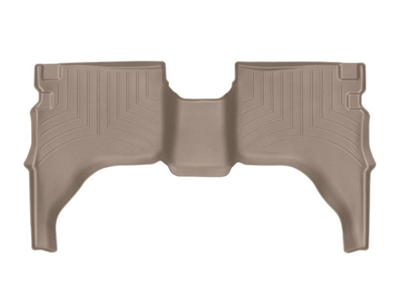 WeatherTech 01-04 Toyota Tacoma Rear FloorLiner - Tan (Double Cab) 4512122 4512122 Photo - Primary