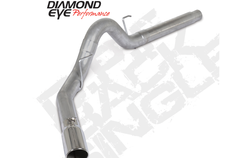 Diamond Eye Performance Diamond Eye 18-19 Ford 3.0L Powerstroke F150 - 4in Aluminized DPF Back Exhaust Kit w/ Tip 4512BRA-DE K4382A-SS K4382A-SS User 1