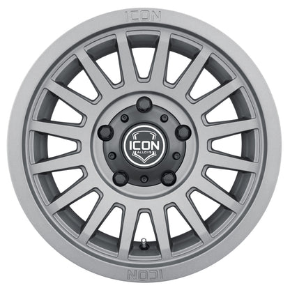 ICON Recon SLX 17x8.5 6x135 6mm Offset 5in BS 87.1mm Bore Charcoal Wheel 3617856350CH 3617856350CH Photo - Close Up