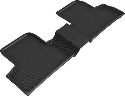3D MAXpider 20-21 Mercedes-Benz GLB-Class Kagu 2nd Row Floormats - Black L1MB13121509 L1MB13121509 Photo - Primary