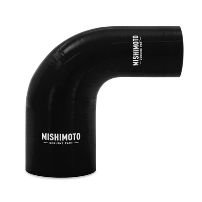 Mishimoto Silicone Reducer Coupler 90 Degree 1.75in to 2.5in - Black MMCP-R90-17525BK MMCP-R90-17525BK Photo - Primary