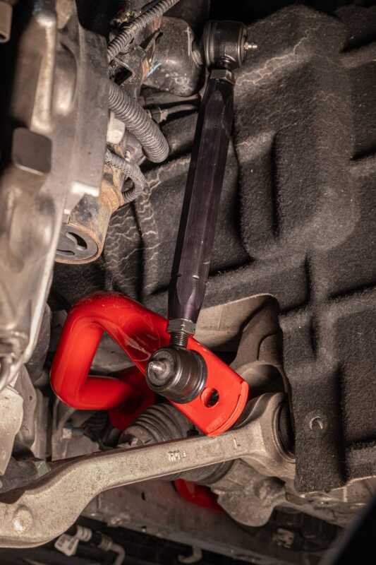 UMI Performance UMI 16-24 Chevrolet Camaro Suspension Stabilizer Bar Link - Red 2549 2549 Photo - Mounted