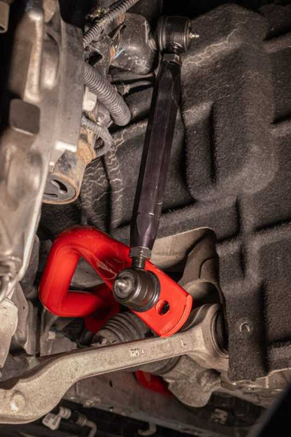 UMI Performance UMI 16-24 Chevrolet Camaro Suspension Stabilizer Bar Link - Red 2549 2549 Photo - Mounted