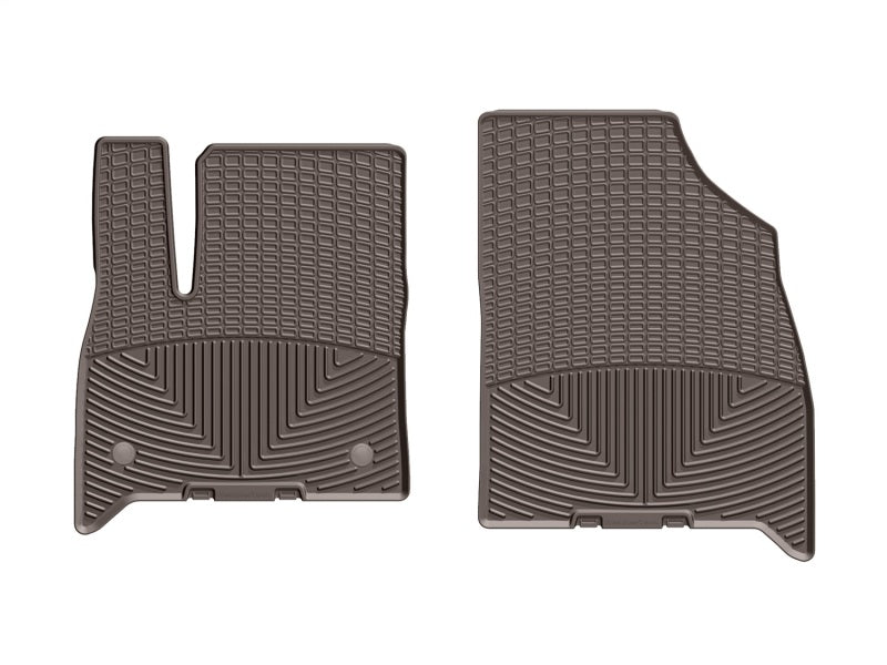 WeatherTech 2018+ Buick Enclave Front Rubber Mats - Cocoa W499CO W499CO Photo - Primary