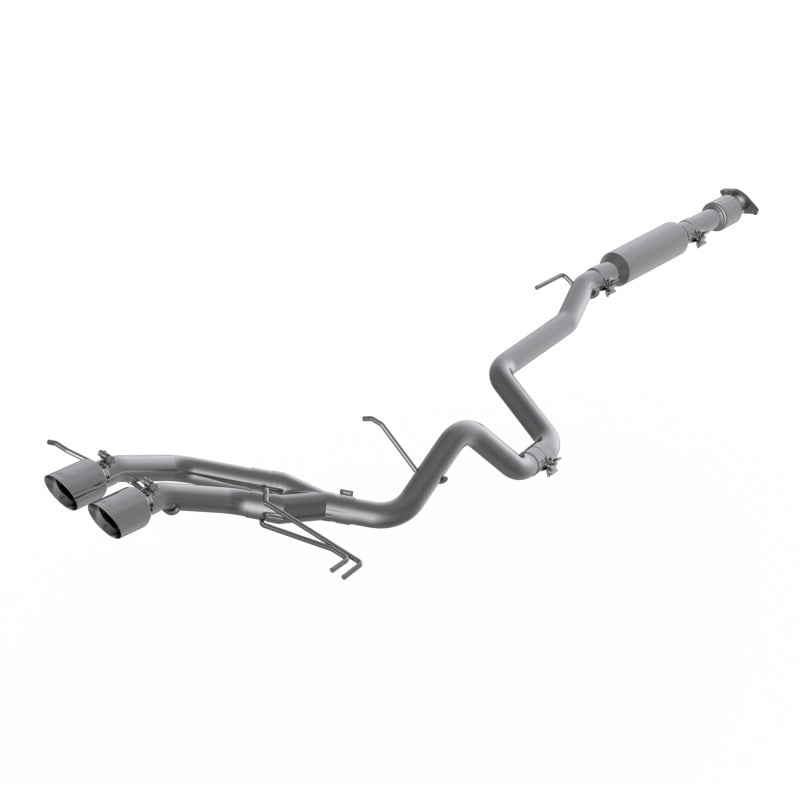 MBRP 13-18 Hyundai Veloster Turbo 2.5in T304 w/ 4in. OD Tips - Cat Back Dual Exit S4703304 S4703304 Photo - Primary