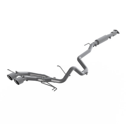 MBRP 13-18 Hyundai Veloster Turbo 2.5in T304 w/ 4in. OD Tips - Cat Back Dual Exit S4703304 S4703304 Photo - Primary