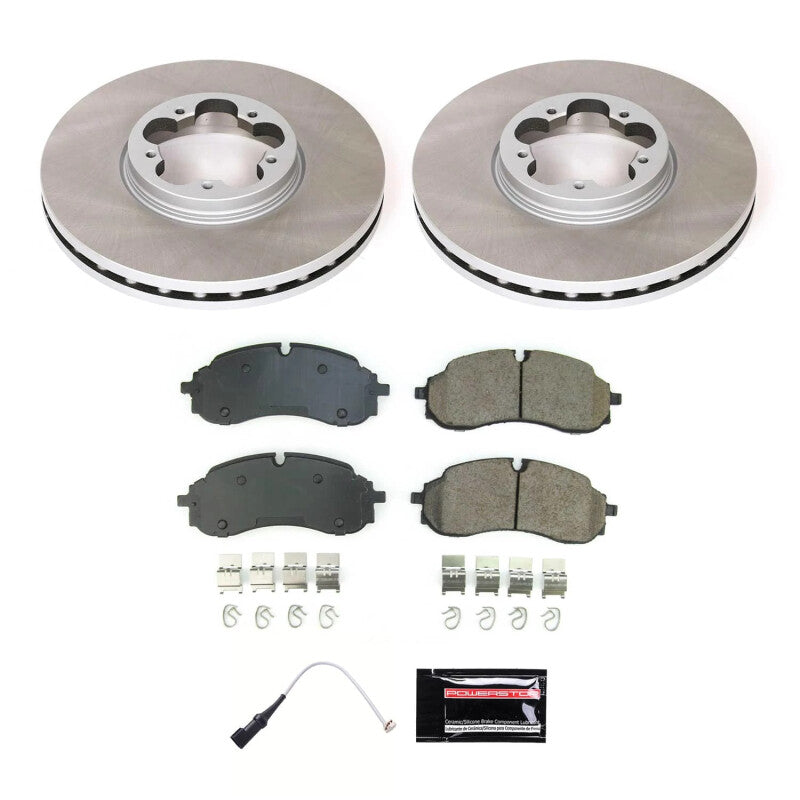PowerStop Power Stop 22-23 Ford Transit-350 Front Semi-Coated Rotor Kit SC8986 SC8986 Photo - Primary