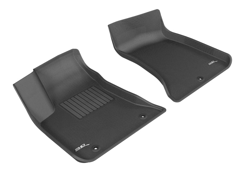 3D MAXpider 2011-2020 Dodge/Chrysler Charger Rwd/300/300C Rwd Kagu 1st Row Floormat - Black L1DG01411509 L1DG01411509 Photo - Primary