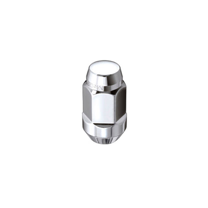 McGard Hex Lug Nut (Cone Seat Bulge Style) M14X1.5 / 22mm Hex / 1.945in. Length (4-Pack) - Chrome 64033 64033 Photo - Primary